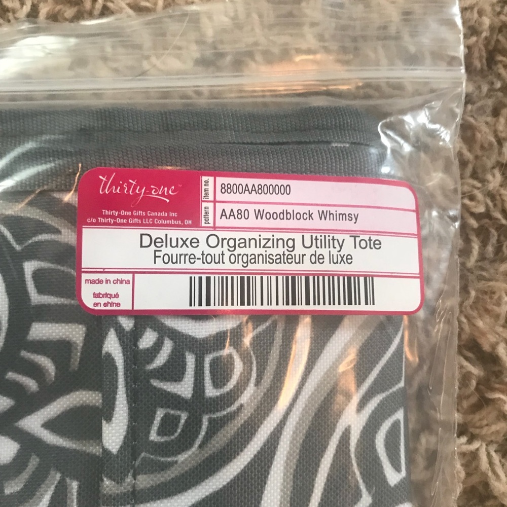 Deluxe Organizing Utility Tote